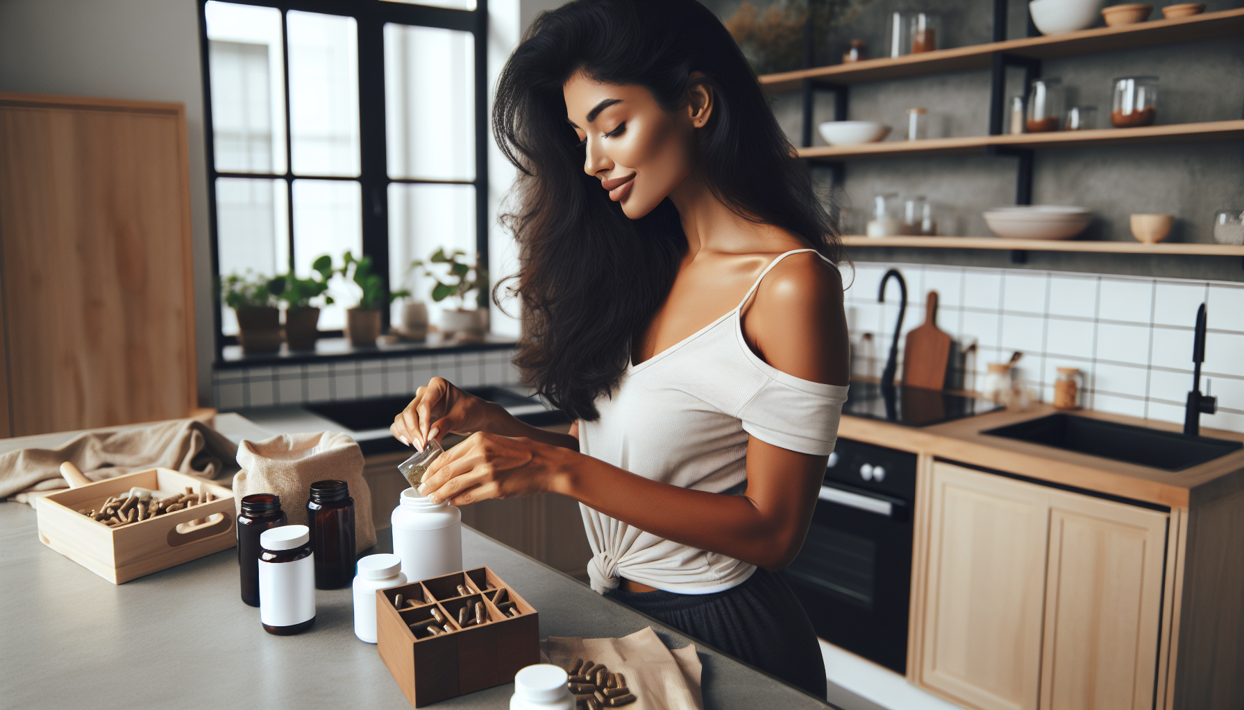 What is the best way to incorporate health supplements into a morning routine?