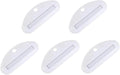 5Pcs White Toothpaste Squeezer, Plastic Toothpaste Tube Squeezer Dispenser by Aoukoslt