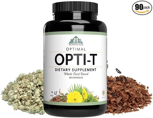 Optimal Opti-T Combines a Blend of Herbs, B Vitamins, and Minerals in a Unique by OptimalHealthSystems
