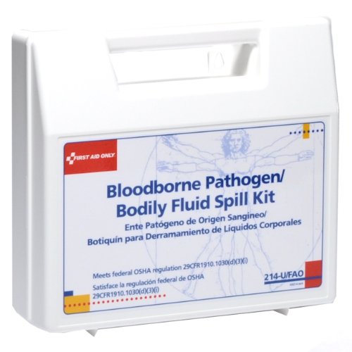 First Aid Only 214-U/FAO OSHA Compliant Body Fluid Clean Up Kit, Blood Borne - Image 4