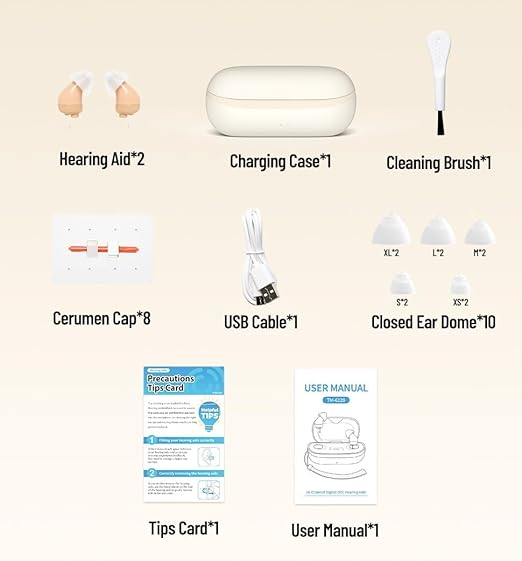 Supermini Rechargeable Hearing Aids – 16-Channel Digital Sound Processing - Image 7