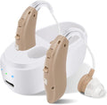Rechargeable Hearing Aids, Wireless Neckband Amplifier by CESLIFF