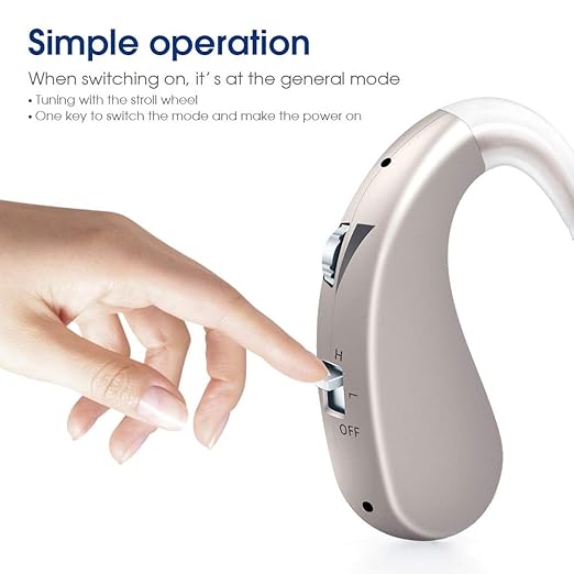 Britzgo Hearing Aids, Noise Cancelling by Digital Chip, Rechargeable Sound - Image 3
