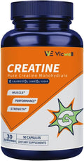Creatine Monohydrate Capsules by Vicwell