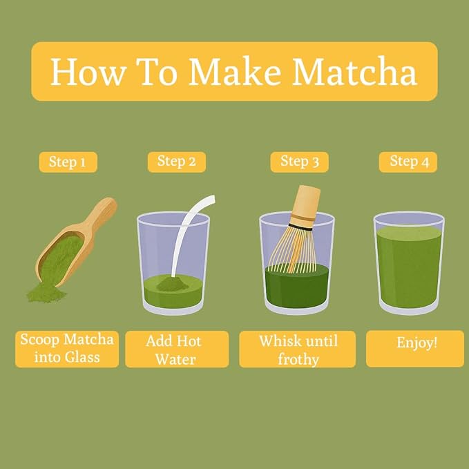 Ancient Roots Passion Fruit Matcha Mix – Organic Green Tea Powder - Image 4