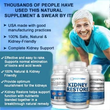 Kidney Restore Kidney Cleanse and Kidney Health Supplement + Kidney-D Supplement - Image 4