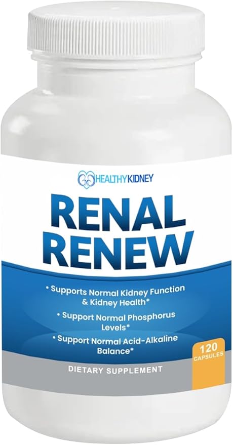 Renal Renew: Advanced Kidney Cleanse Detox & Repair Kidney Support Supplement. by HealthyKidney