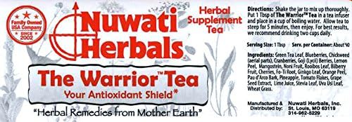Nuwati Herbals - The Warrior Herbal Loose Tea Blend - Antioxidant Shield - Image 2