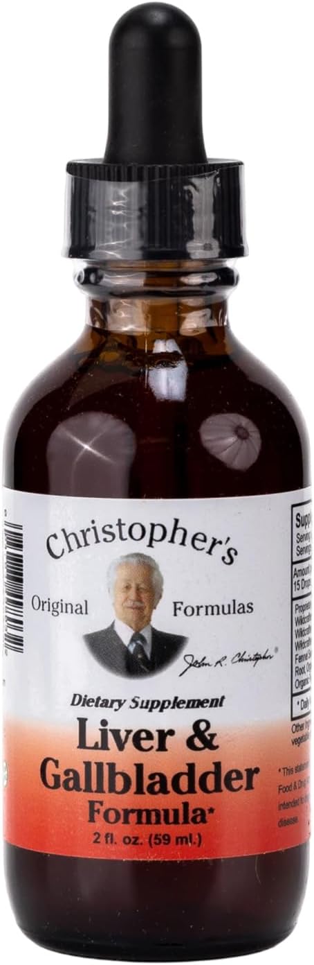 Christopher's Original Formulas Liver & Gallbladder Formula, Herbal Supplement by ChristophersOriginalFormula