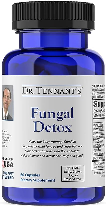 Dr. Tennant's Fungal Detox | Candida Cleanse, Mood & Hormone Balance | Promotes by DrTennants