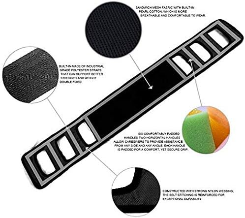 Transfer Board Patient Lift Gait Belt Transfer Sling Transferring Turning - Image 3