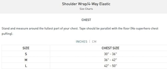 McDavid Adult 4-Way Elastic Shoulder Wrap - Image 3