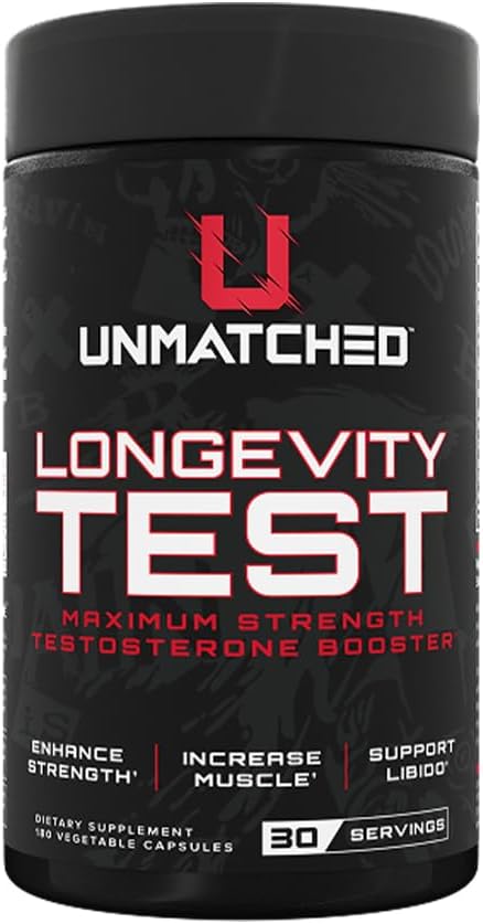Unmatched Longevity Test | Testosterone Booster by Unmatched