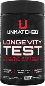 Unmatched Longevity Test | Testosterone Booster by Unmatched