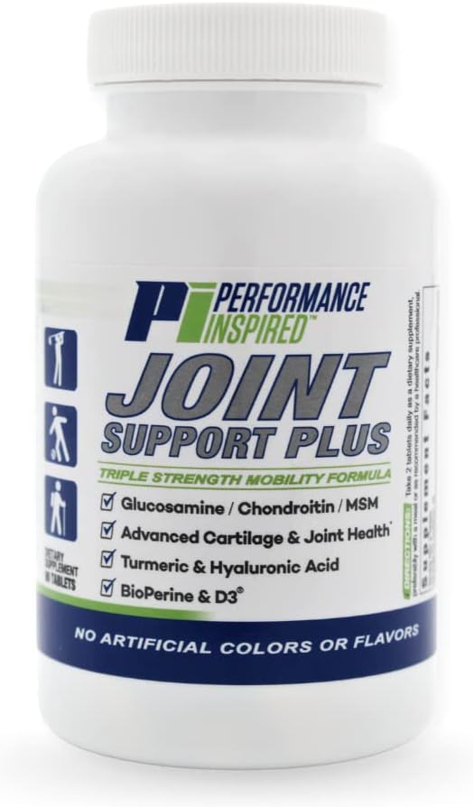 PERFORMANCE INSPIRED Nutrition Joint Support Plus – Glucosamine, Chondroitin by PerformanceInspiredNutrition