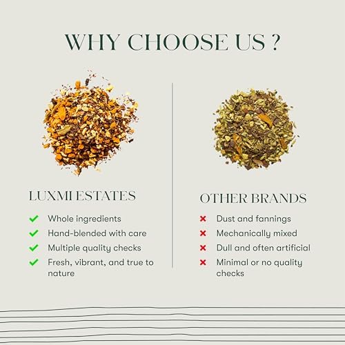 Luxmi Estates Turmeric Time-Out Herbal Tea 25 Tea Bags Pack - Image 6