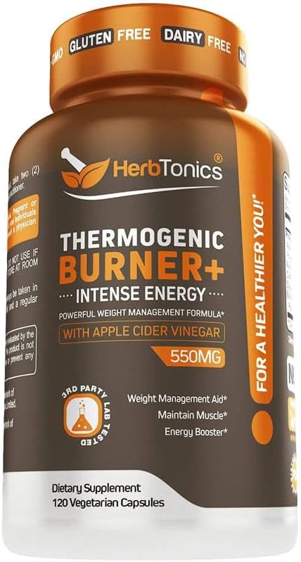 Herbtonics Thermogenic Supplement | Metabolic Health & GLP-1 Support by Herbtonics