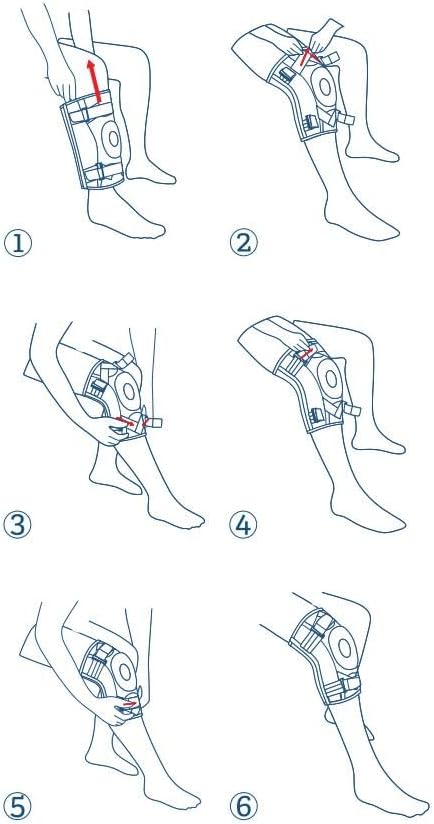 NEENCA Professional Knee Brace for Knee Pain, Hinged Knee Support - Image 9