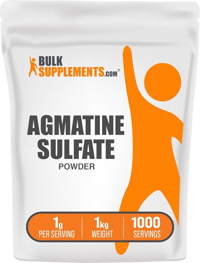 BulkSupplements.com Agmatine Sulfate Powder by BULKSUPPLEMENTSCOM