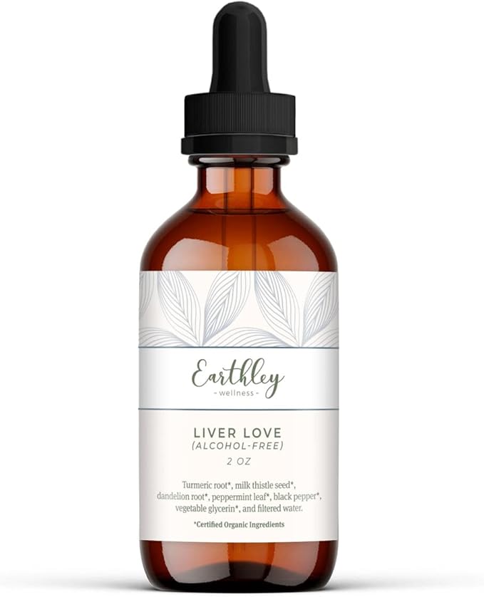 Earthley Wellness Liver Love, Herbal Liver Health and Detox Support, Natural by EarthleyWellness