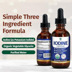 1 Body Iodine Liquid Drops – Potassium Iodide Drops – Organic Iodine Supplement - Image 3