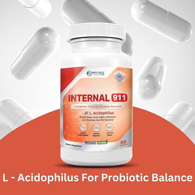 Internal 911 Colon Cleanse Detox Supplement - Image 3