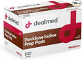 Dealmed Povidone Iodine Prep Pad 10% by Dealmed