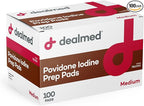 Dealmed Povidone Iodine Prep Pad 10% by Dealmed