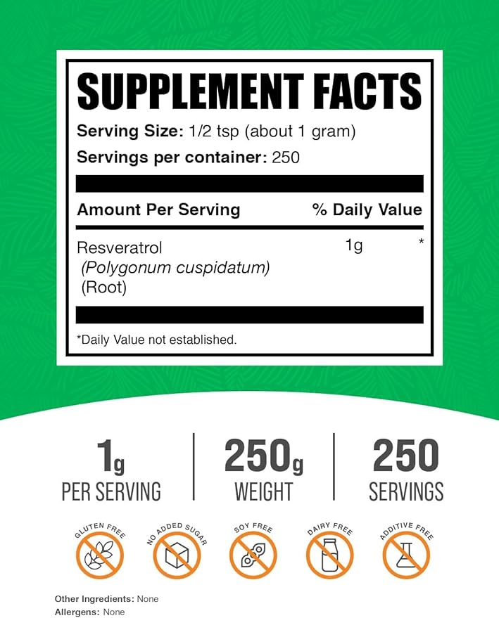 BulkSupplements.com Resveratrol Powder - Image 2