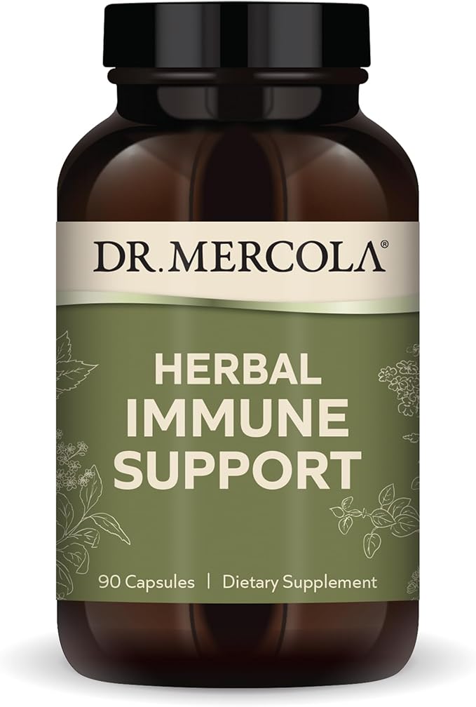 Dr. Mercola Herbal Immune Support, 30 Servings, Dietary Supplement, Supports by DrMercola