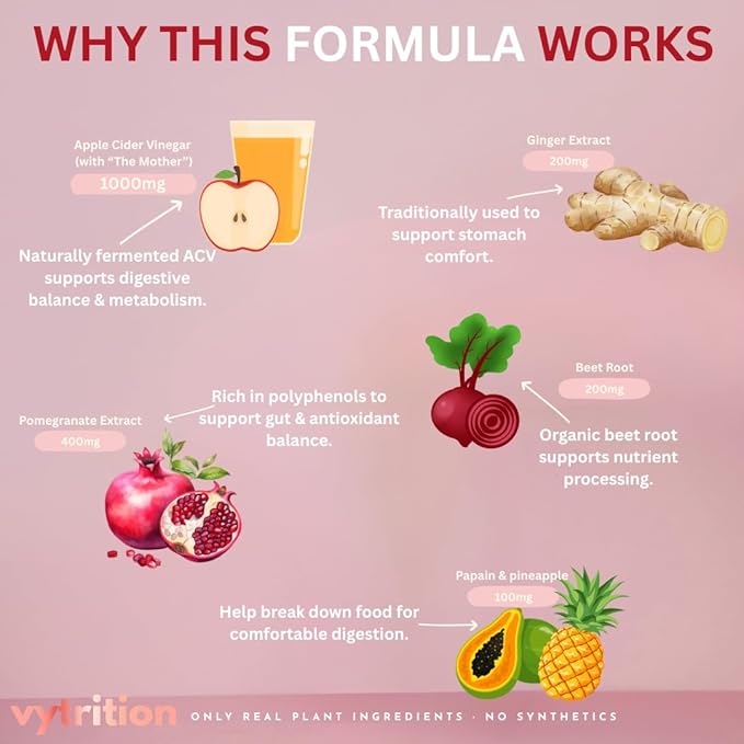 Sugar Free Apple Cider Vinegar Gummies, ACV Gummies - Image 3