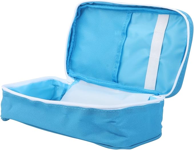 First Aid Bag First Aid Kit Empty Medical Storage Bag Red Trauma Bag - Image 7