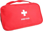 First Aid Bag First Aid Kit Empty Medical Storage Bag Red Trauma Bag - Image 4