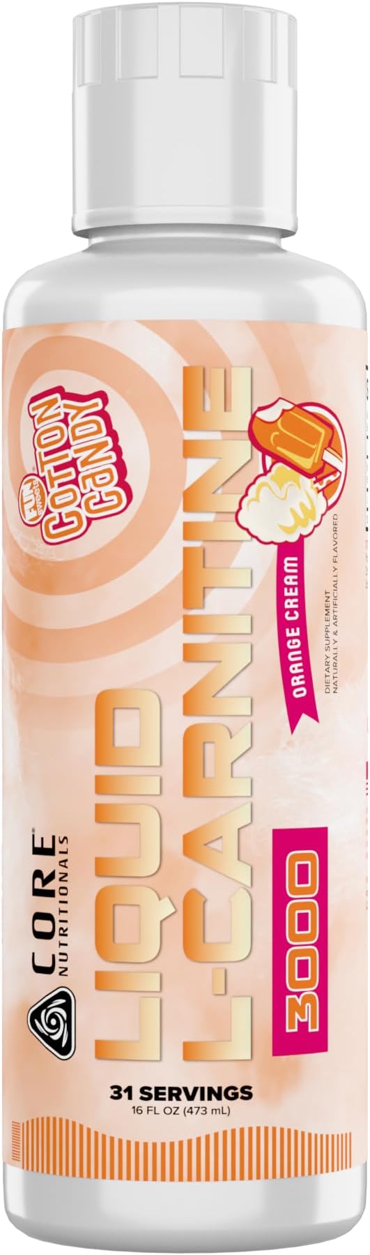 Core Nutritionals Liquid L-Carnitine Pre Workout | Support Fat Metabolism | by CoreNutritionals