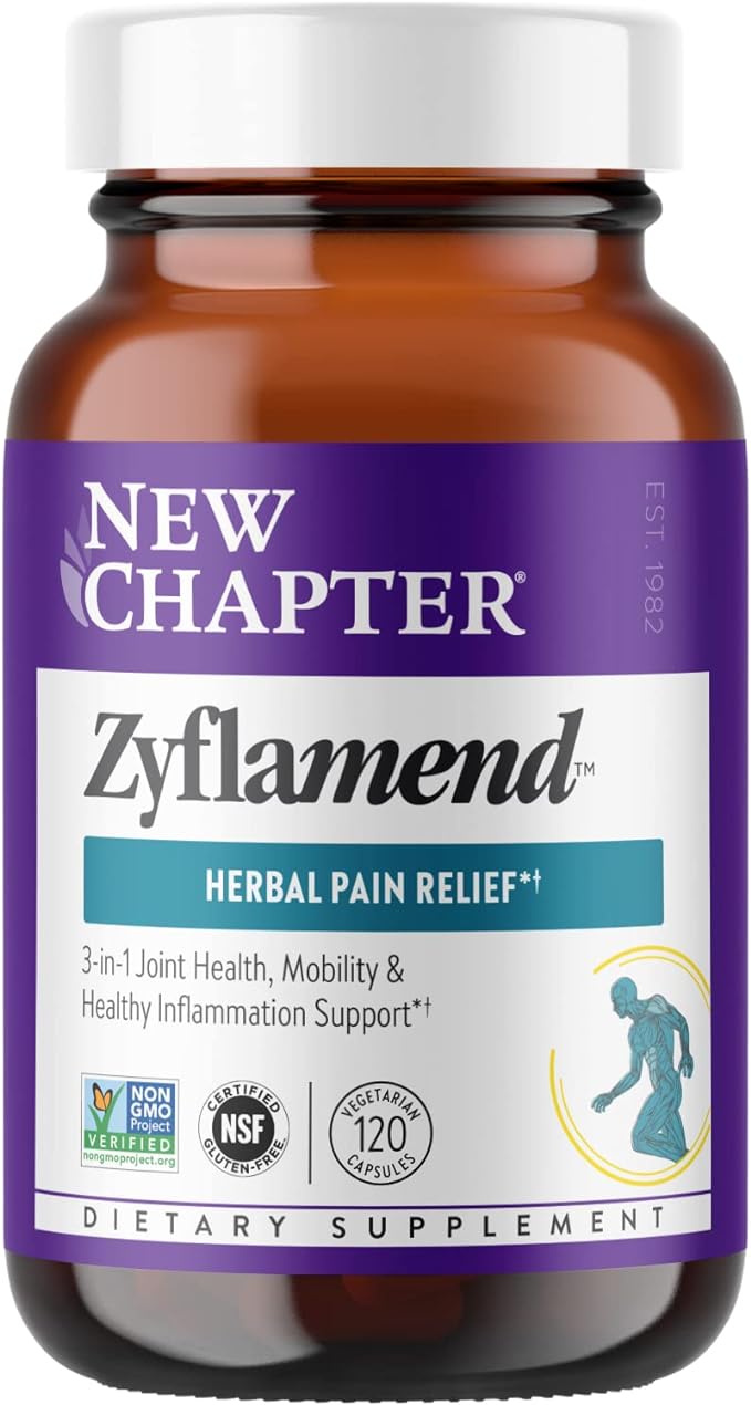 New Chapter Zyflamend™ Joint Supplement & Herbal Pain Relief – 10-in-1 by NewChapter