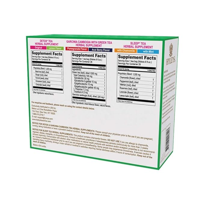 HYLEYS Detox Tea for Cleanse – 28 Day Detox Kit - Image 2
