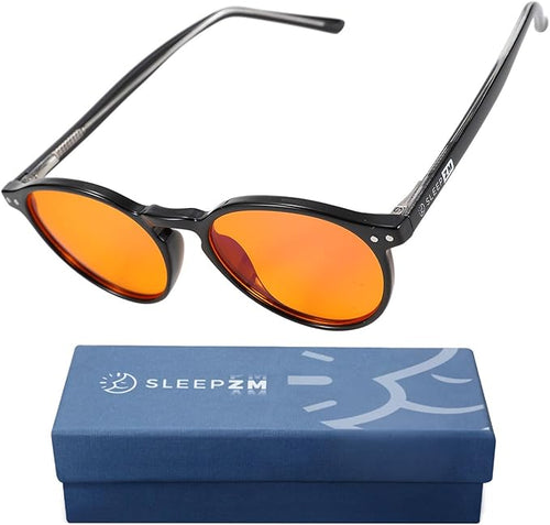 100% Blue Light Blocking Glasses by SleepZM