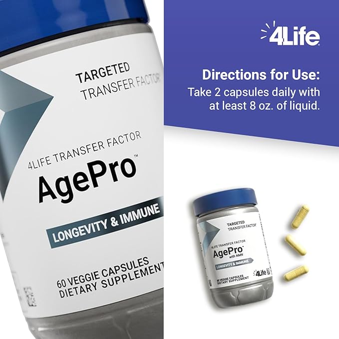4Life - Transfer Factor - AgePro - Healthy Aging & Immune Support - NMN - Image 5