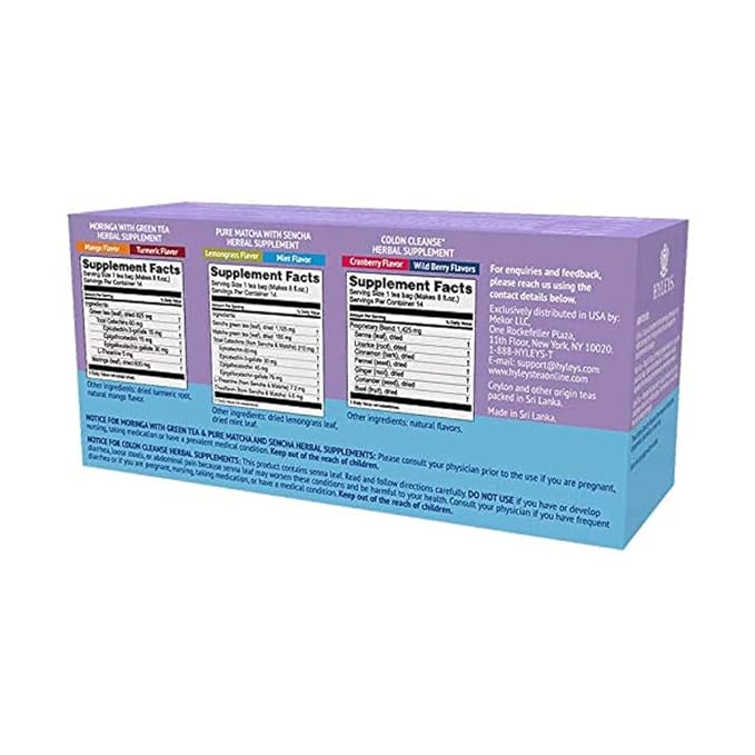 Hyleys Detox Tea for Cleanse and Weight Loss – 14 Day Detox Kit - Image 2