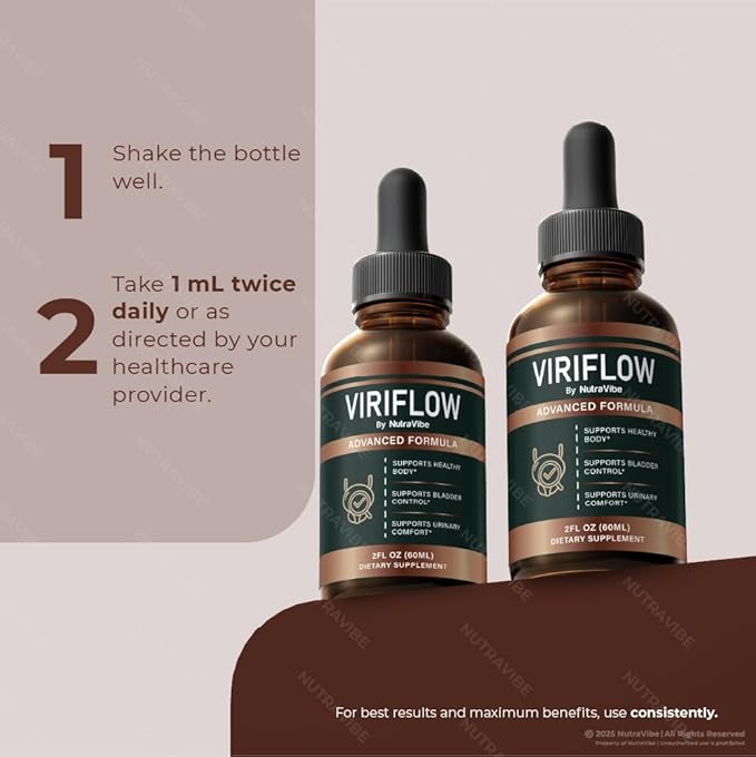 ViriFlow Drops – Viri Flow Natural Prostate Health Support | Premium Sublingual - Image 8