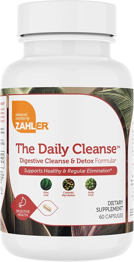 Zahler Daily Cleanse, Digestive Cleanse & Detox Formula, Supports Healthy and - Image 2