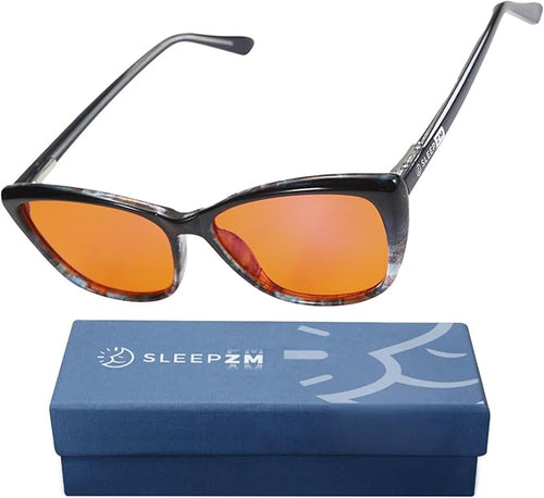 100% Blue Light Blocking Glasses by SleepZM
