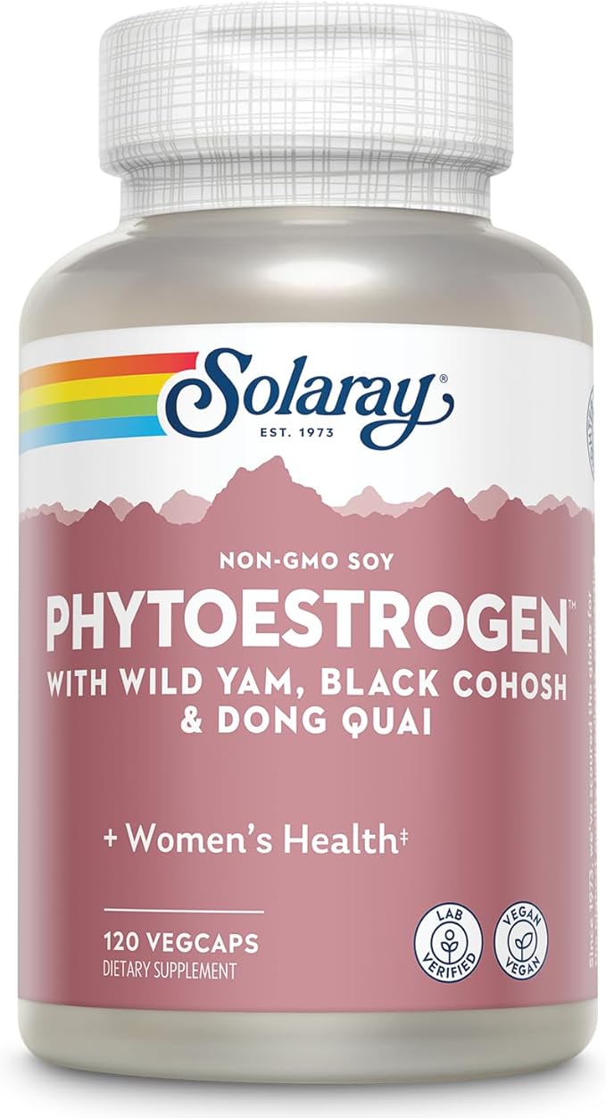 SOLARAY PhytoEstrogen Menopause Supplements by SOLARAY