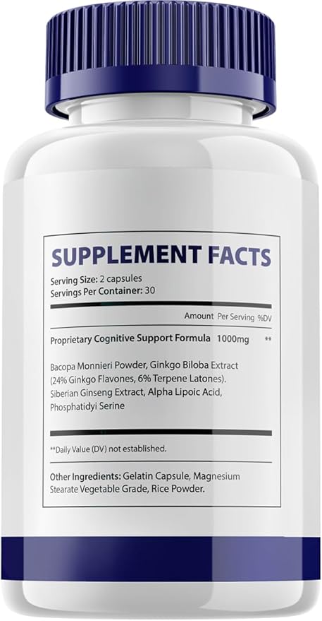 Mindful Wellness Advanced Brain Savior Capsules Pills, Brain Savior Mind Boost - Image 2