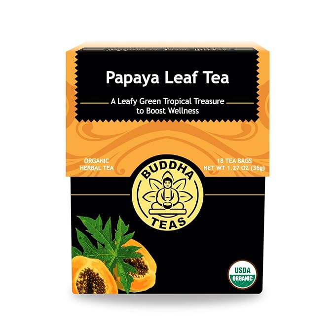 Buddha Teas Organic Papaya Leaf Tea by BuddhaTeas