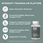Pure for Men Pump Enhancer | Pre Workout Supplement for Muscle Pump, Stamina - Image 5