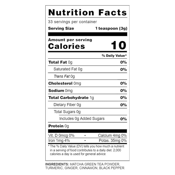 Ancient Roots Turmeric Matcha Mix - Image 2