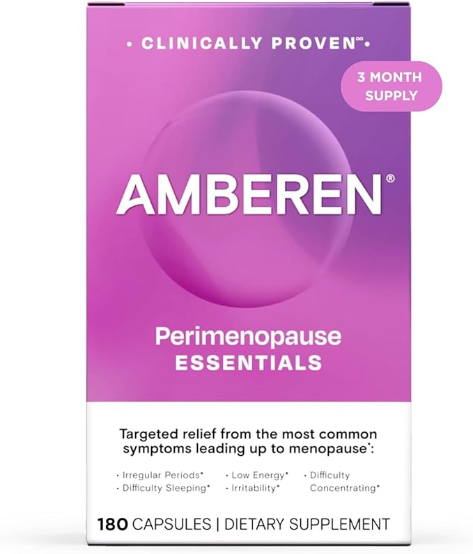Amberen Perimenopause, Peri-Menopause Multi-Symptom Relief, Vitamin B, Vitamin by Amberen
