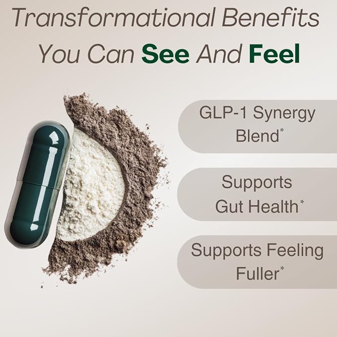 GLP-1 Supplement for Women and Men | Hunger & Metabolism Support - Image 4