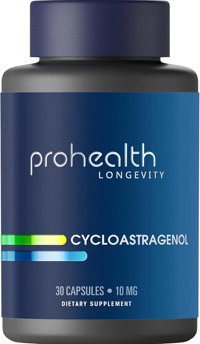 ProHealth Cycloastragenol Supplement, 10 mg per Serving | Science-Backed to by ProHealthLongevity
